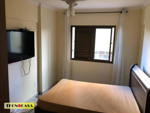 Imagem 11 de 30 de Apartamento Com 01 Dormitório Para Venda Com 53 M² No Bairro Vila Tupi Em Praia Grande/sp. - Ap6428