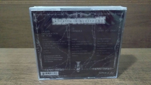 Imagem 3 de 5 de Mayhem A Season In Blasphemy Box C/ 3 Cds Original Lacrado