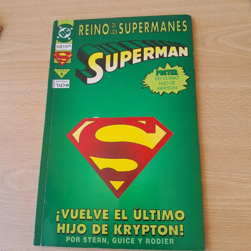 Reino De Los Supermanes: ¡vuelve El Último Hijo De Krypton!