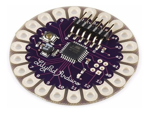 Mgsystem Arduino Lilypad Atmega328 Ideal Proyectos Textiles