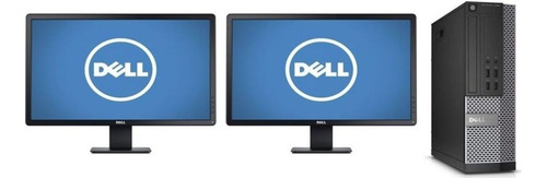 Imagem 1 de 10 de Cpu + 2 Monitores Dell Optiplex Core I5 8gb 500gb - Novo