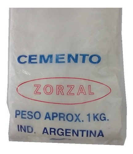 Cemento Blanco Común  X 1 Kg Zorzal Ramos Mejia 