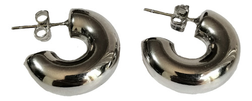 Aretes Arracadas Infladas Oro Laminado