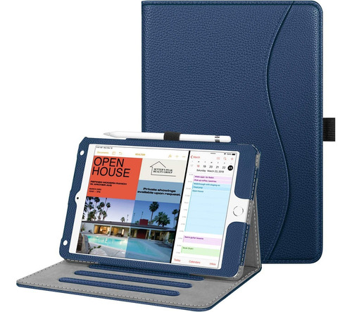 Fundas P/ Tablet Fintie Azul Oscuro, Comp Con iPad 5 Y 4 Gen