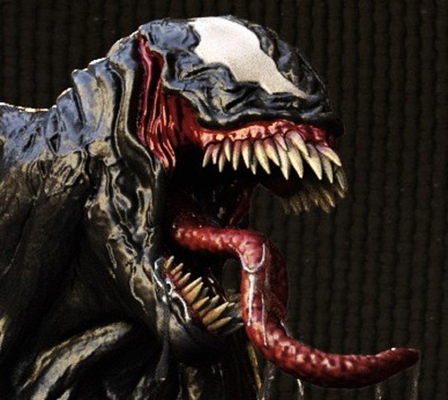 Venom Cabeza Custom 1/12 Tipo Marvel Legend