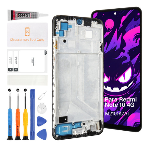 Pantalla Táctil Lcd Para Redmi Note 10s/note 10 4g Con Marco