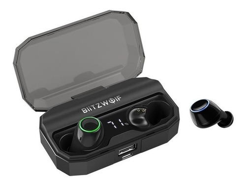 Fone de ouvido sem fio BlitzWolf BW-FYE3S black e lights