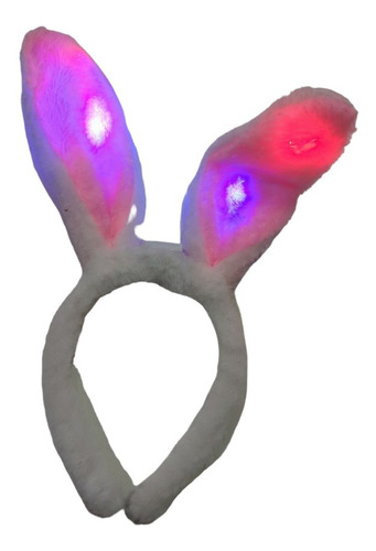 Vincha Conejo Bunny Luces Led Pascuas Disfraz Halloween