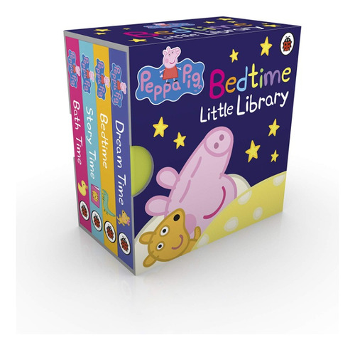 Peppa Pig Mini Coleccion 4 Libros - En Ingles - Ladybird