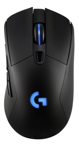 Mouse Gamer Logitech G703 Inalámbrico Recargable Sensor Hero Color Negro