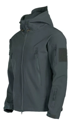 Chaqueta Sharkskin Soft Shell Rushing Para Hombre, Acolchada