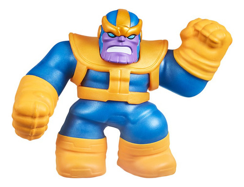 Goo Jit Zu Thanos Marvel Figura Elástica Bandai