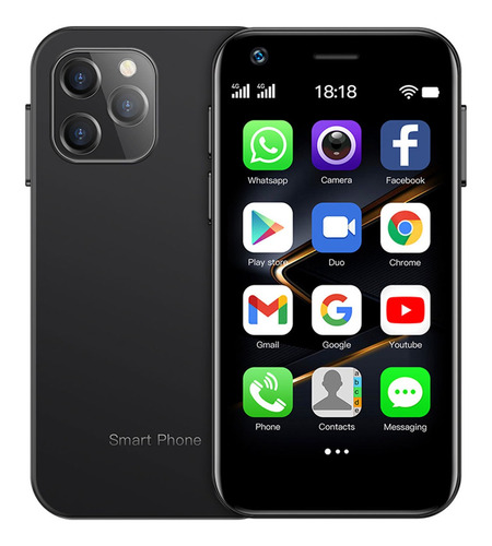 Teléfono Inteligente Xs12 Dual Sim  64gb Negro 3 Gb Ram