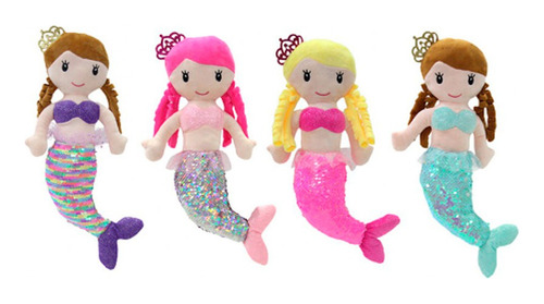 Muñeca Sirena Peluche 33cm 13  80187