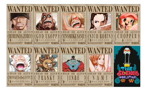 Carteles De Búsqueda One Piece Mujiwaras