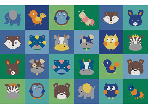 Baby Animals Grid, Tamaño Económico, 48 X72 , Cpr3142...