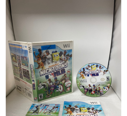 Juego Nicktoons Mlb Para Wii 