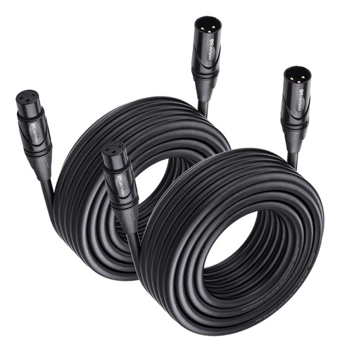 Cable Matters, Paquete De 2 Cables De Micrófono Premium De X