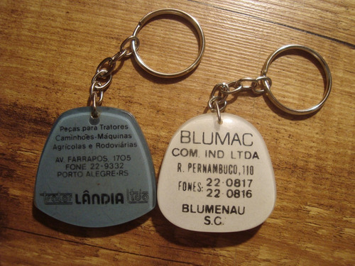 Chaveiro Antigo Trator Esteira Blumac Sc E Tratorlandia Rs