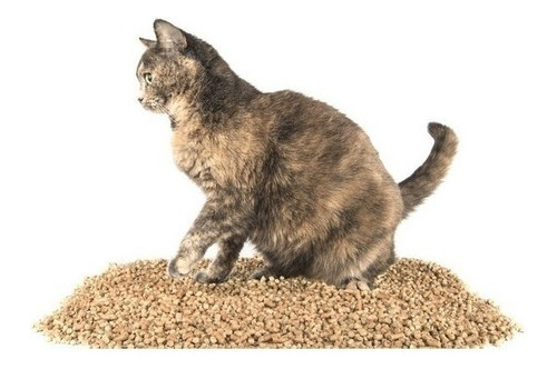 Sanitaria Gatos Mascotas Pellet Eucaliptus 15 Kg. 