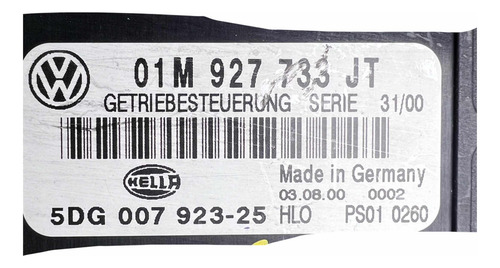 Modulo Tcm Jetta A4 1.8l A/t 99-03 01m 927 733 Jt (Usado)