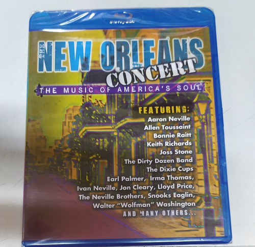 Blu Ray New Orleans Concert America Soul Stone Richards