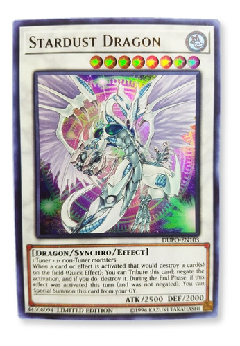 Yugi-oh! Stardust Dragon Dupo-en103 Ultra