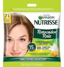 Tinte Retocador De Raíz Garnier NutrisseTono 71 Rubio Ceniz