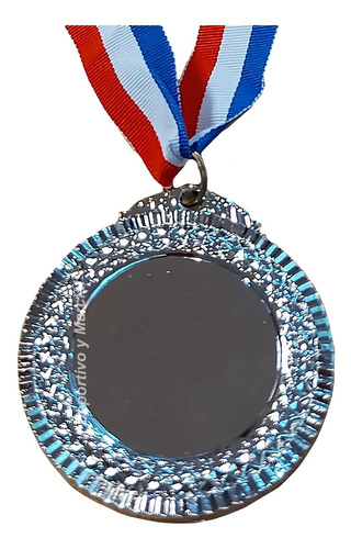 Imagen 1 de 6 de 50 Medallas Pvc Con Cinta Para Torneos Competencia Deportiva