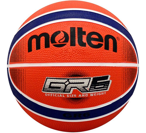 Pelota Basket Gr7x Molten Rojo Color Red/Blue