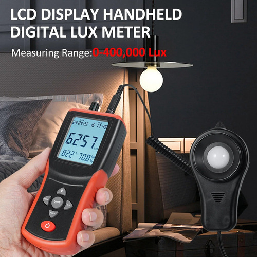 Luz Portátil Profesional Digital Tl-603 De 400 000 Lux Meter