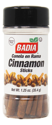 Badia Cinnamon Sticks Palitos De Canela 35.4g