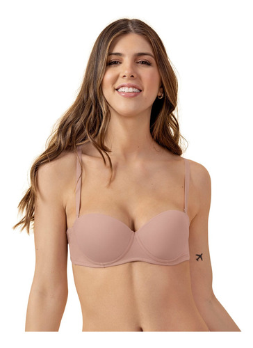 Leonisa Brasier Strapless Con Realce Incorporado