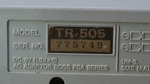 Imagen 6 de 10 de Roland Tr-505 Rhythm Composer - Caja De Ritmos Vintage