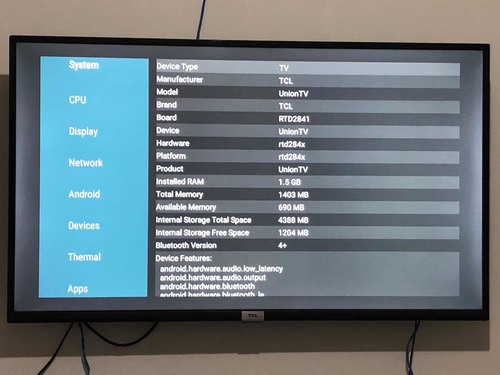 Imagem 3 de 3 de Smart Tv Tcl 43 Seminovo