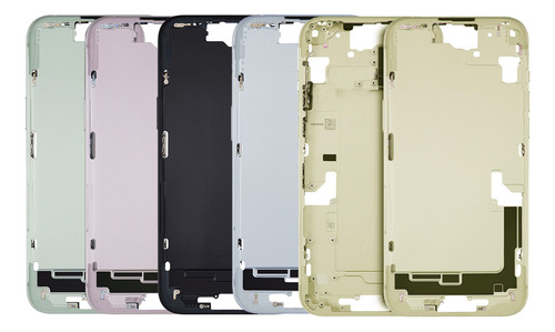 Carcaça Chassi Compatível iPhone 15 Plus Completa + Botões