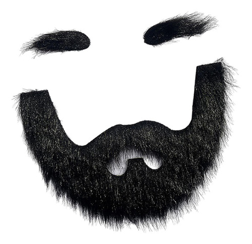New 2 Juego De Cejas Y Barba Postizas, Maquillaje De Disfraz
