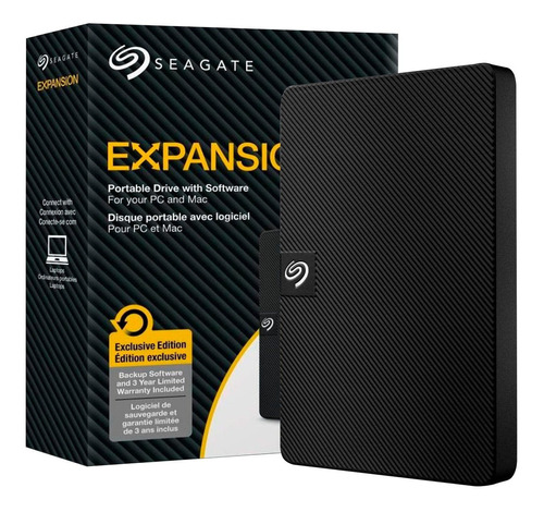 Disco Duro Externo Seagate Expansion Stkm2000400 2tb Negro