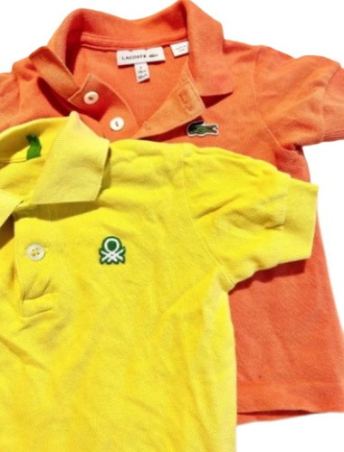 Lote Ropa De Bebé Carter, Lacoste 3 A 6 Meses, Buen Estado!