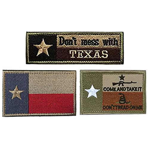 Homiego Texas State Flag Military Tactical Morale Desert