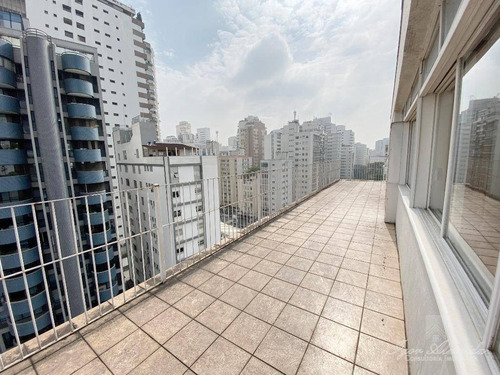 Imagem 2 de 30 de Cobertura Exclusiva Com 4 Dm À Venda, 242 M² Por R$ 2.120.000 - Higienópolis - São Paulo/sp - Co0898