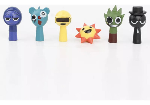Dd Y 24 Unidades Incredibox Ornaments Sprunki Rhythm Box