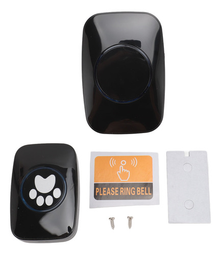 Timbre De Puerta Inteligente Para Perros Portátil Con Detección Inteligente Inalámbrica