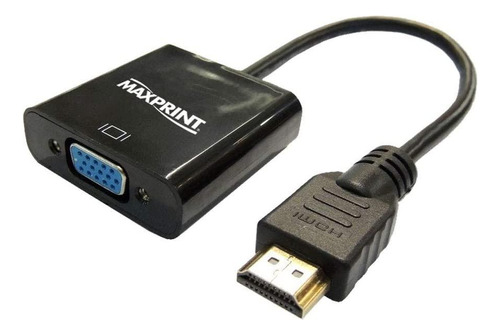 Cabo Conversor Hdmi X Vga Maxprint