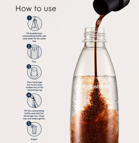 Mezcla Para Preparar Bebida Gaseosa Mug Root Beer Sodastream
