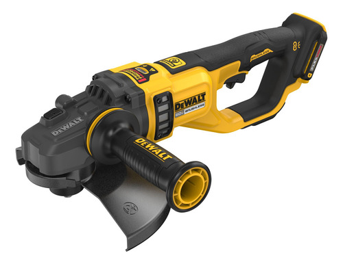 Esmeril Angular 7 A 9 60v Flexvolt® Dewalt Dcg460b-b2 Color Amarillo/negro