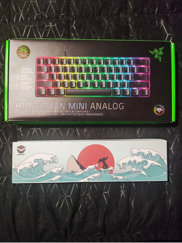 Teclado Razer Huntsman Mini Analog 60% Reposa Muñecas Regalo