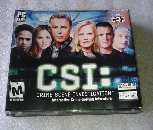 Csi Crime Scene Investigation Boxset 3 Cds Rom Interactivos