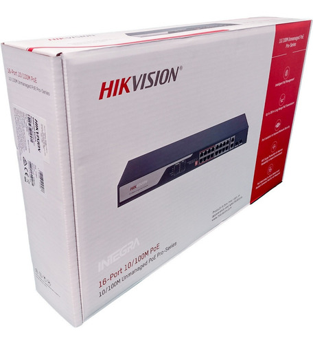 Switch Hikvision DS-3E0318P-E série PEO