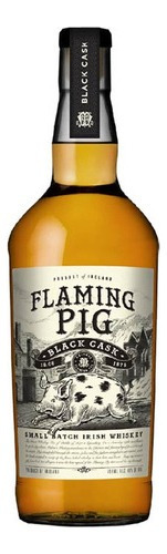 Imagen 1 de 1 de Whisky Flaming Pig Black Cask Small Batch (700ml 40%), Irish